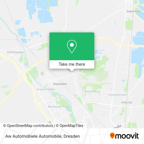 Карта Aw Automobiele Automobile