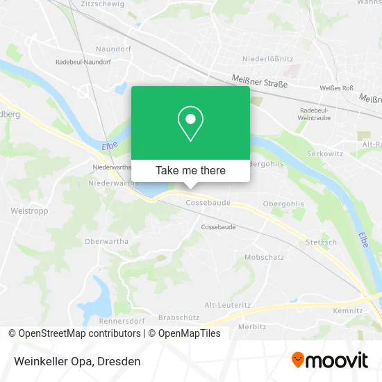 Карта Weinkeller Opa