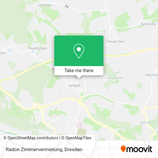 Карта Radon Zimmervermietung