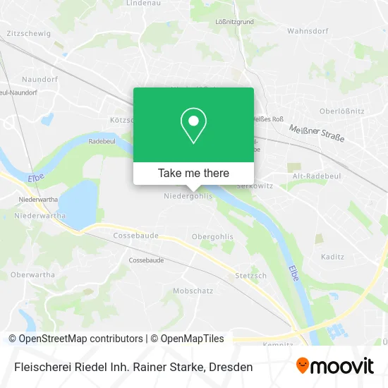 Карта Fleischerei Riedel Inh. Rainer Starke