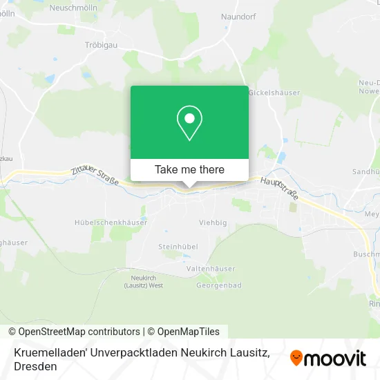 Карта Kruemelladen' Unverpacktladen Neukirch Lausitz