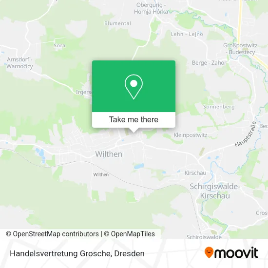Карта Handelsvertretung Grosche