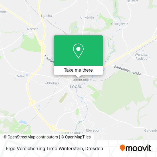 Карта Ergo Versicherung Timo Winterstein