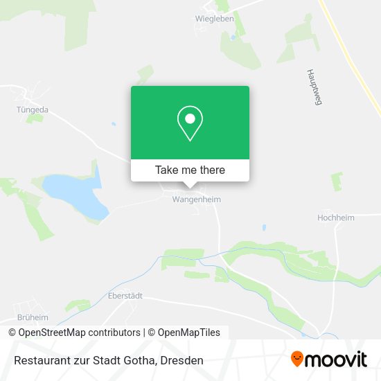 Карта Restaurant zur Stadt Gotha