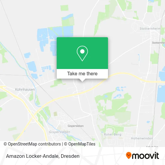 Карта Amazon Locker-Andale