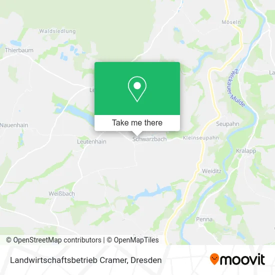 Карта Landwirtschaftsbetrieb Cramer