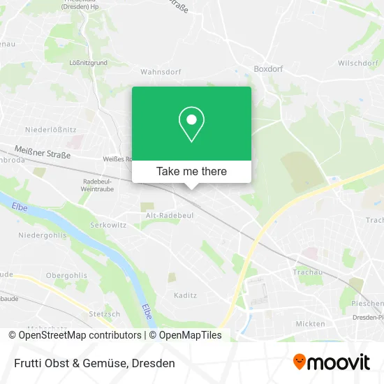 Карта Frutti Obst & Gemüse