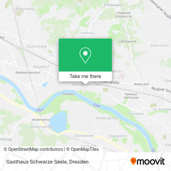 Карта Gasthaus Schwarze Seele