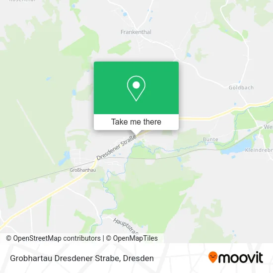 Карта Grobhartau Dresdener Strabe