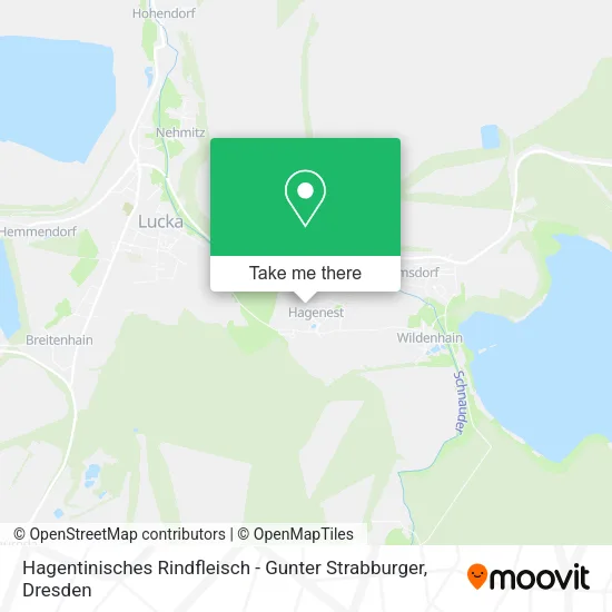 Карта Hagentinisches Rindfleisch - Gunter Strabburger