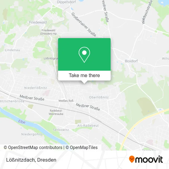 Карта Lößnitzdach