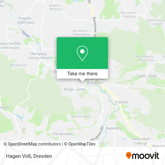 Карта Hagen Voß