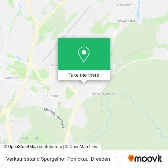 Карта Verkaufsstand Spargelhof Ponickau