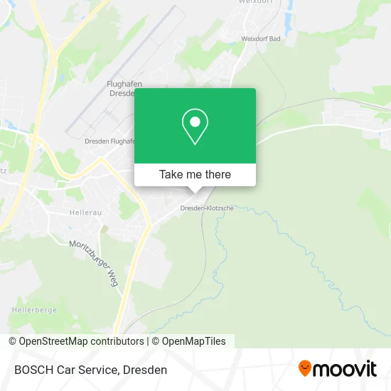 BOSCH Car Service map