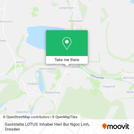 Карта Gaststatte LOTUS' Inhaber Herr Bui Ngoc Linh