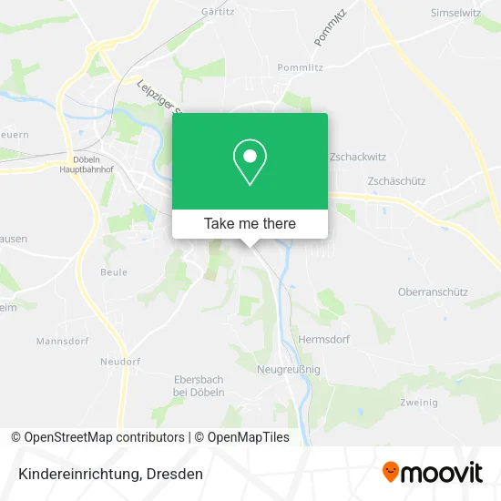 Карта Kindereinrichtung