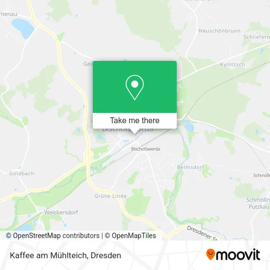 Карта Kaffee am Mühlteich