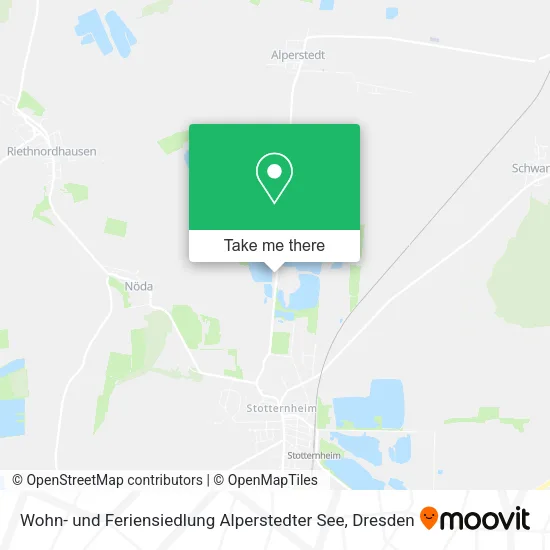 Карта Wohn- und Feriensiedlung Alperstedter See