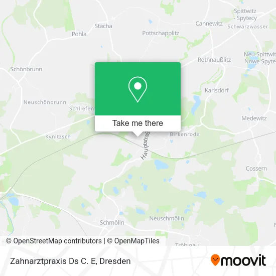 Карта Zahnarztpraxis Ds C. E