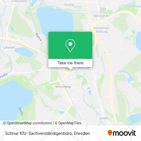 Schnur Kfz- Sachverständigenbüro map