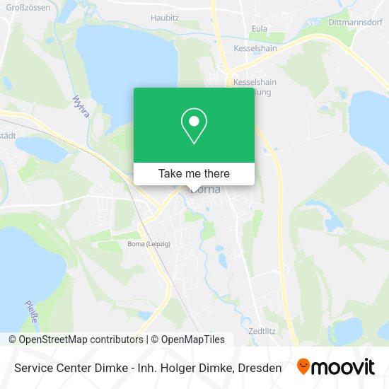 Карта Service Center Dimke - Inh. Holger Dimke