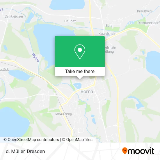 Карта d. Müller