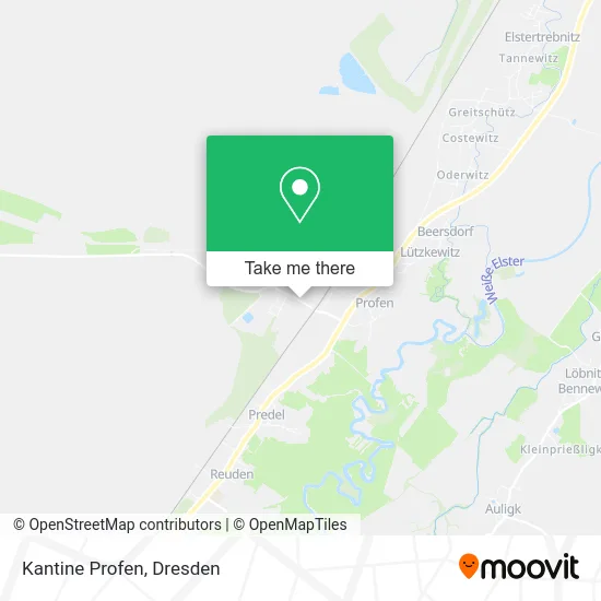 Карта Kantine Profen