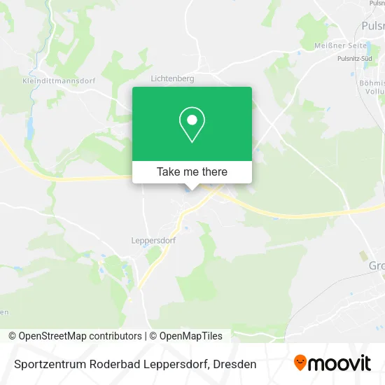 Карта Sportzentrum Roderbad Leppersdorf