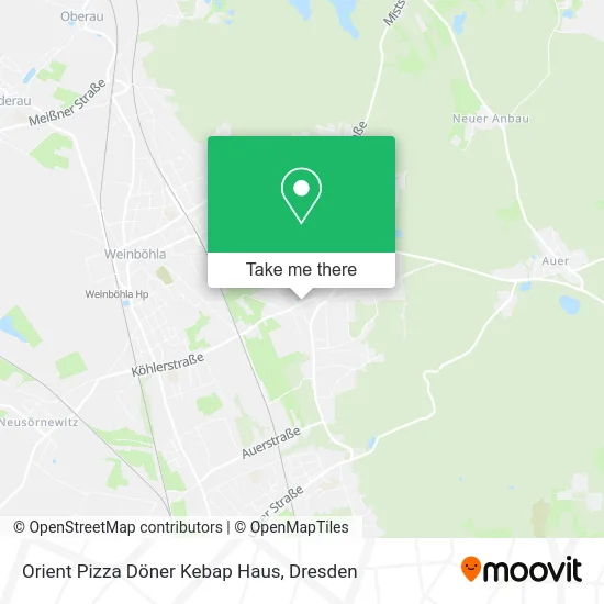 Карта Orient Pizza Döner Kebap Haus