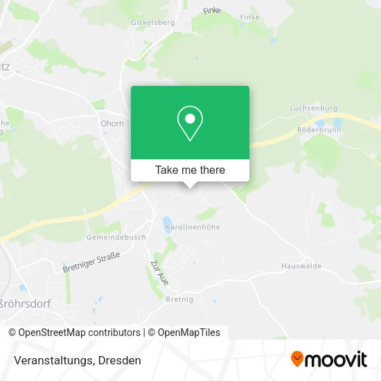 Карта Veranstaltungs