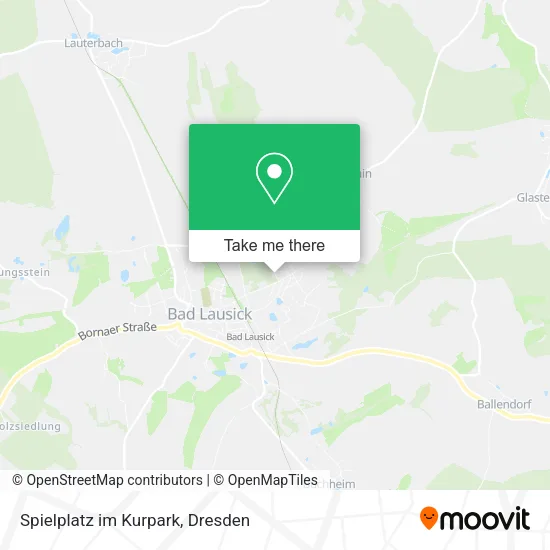 Карта Spielplatz im Kurpark