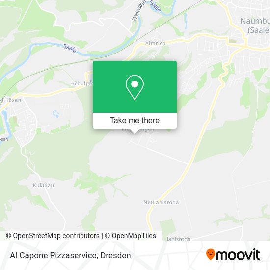 Карта Al Capone Pizzaservice