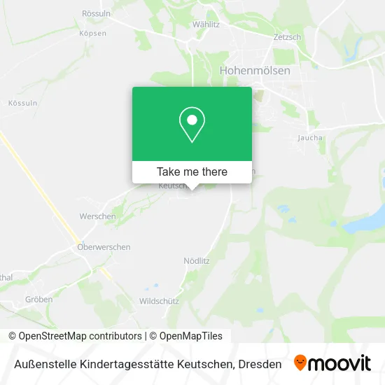 Карта Außenstelle Kindertagesstätte Keutschen