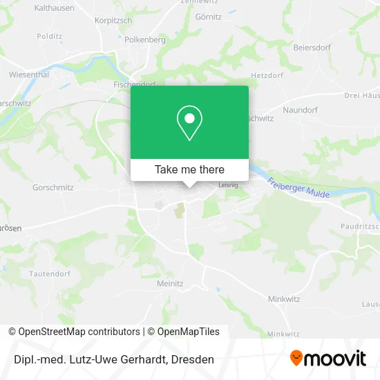 Карта Dipl.-med. Lutz-Uwe Gerhardt