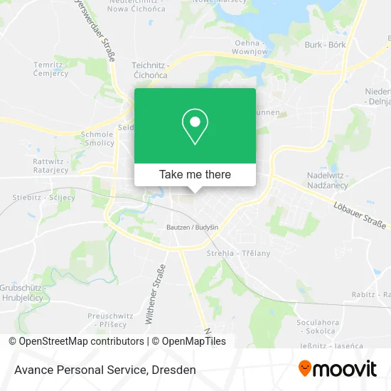 Карта Avance Personal Service