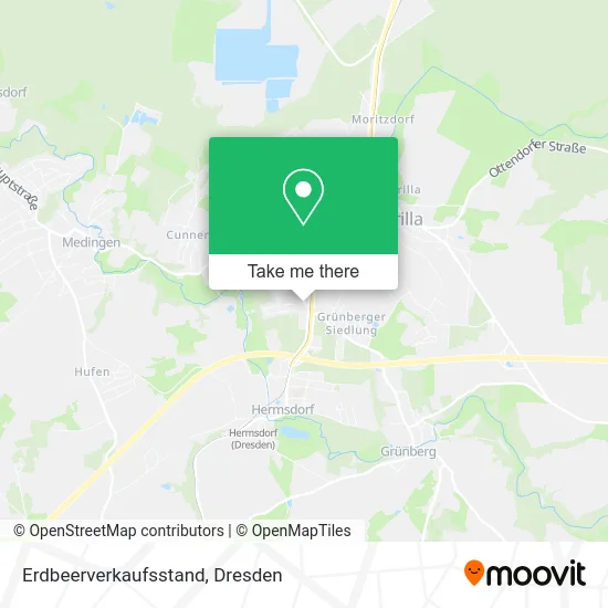 Карта Erdbeerverkaufsstand
