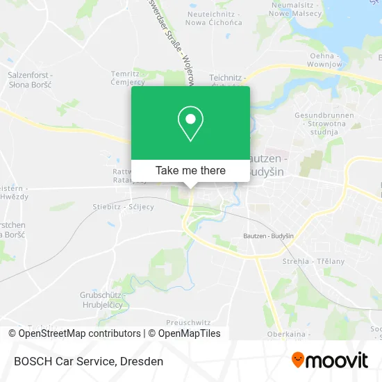 BOSCH Car Service map