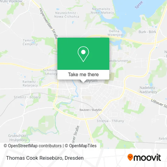 Карта Thomas Cook Reisebüro