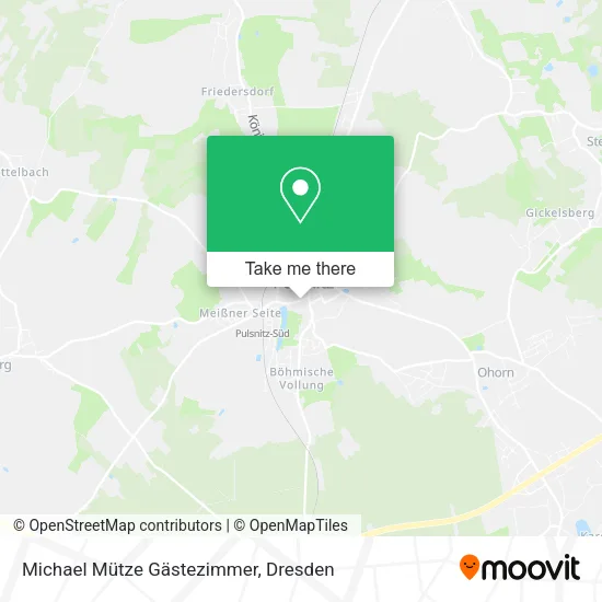 Карта Michael Mütze Gästezimmer