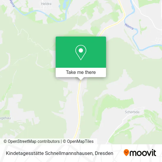 Карта Kindetagesstätte Schnellmannshausen