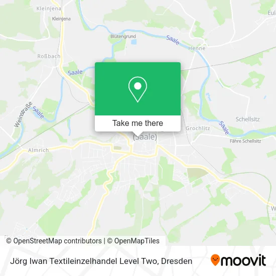 Карта Jörg Iwan Textileinzelhandel Level Two