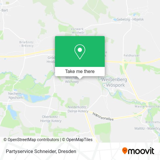 Карта Partyservice Schneider