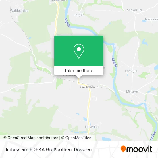 Карта Imbiss am EDEKA Großbothen