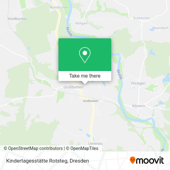 Карта Kindertagesstätte Rotsteg