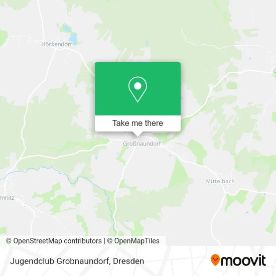 Карта Jugendclub Grobnaundorf