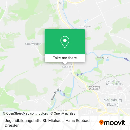 Карта Jugendbildungstatte St. Michaels Haus Robbach