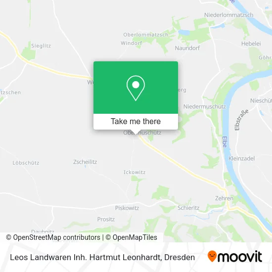 Карта Leos Landwaren Inh. Hartmut Leonhardt