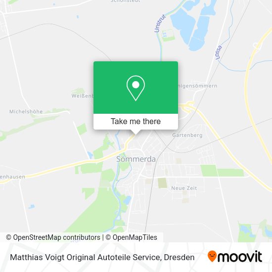 Карта Matthias Voigt Original Autoteile Service