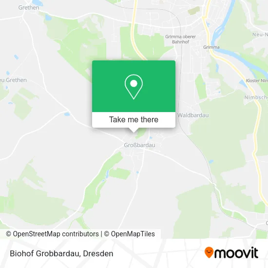 Карта Biohof Grobbardau