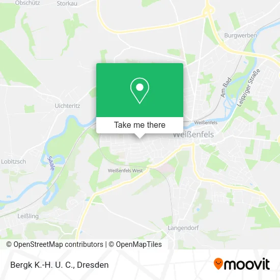 Карта Bergk K.-H. U. C.